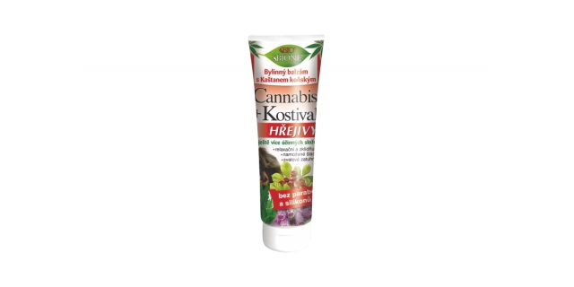 BIO CANNABIS bylinný balzám HŘEJIVÝ 200ml                                                                                                                                                                                                                 