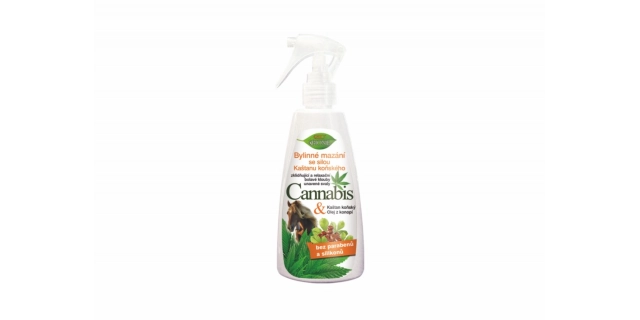 BIO CANNABIS bylinné mazání kaštan koňský 260ml                                                                                                                                                                                                           
