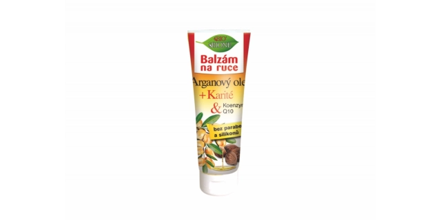 BIO ARGANOVÝ OLEJ + KARITÉ balzám na ruce 200ml                                                                                                                                                                                                           
