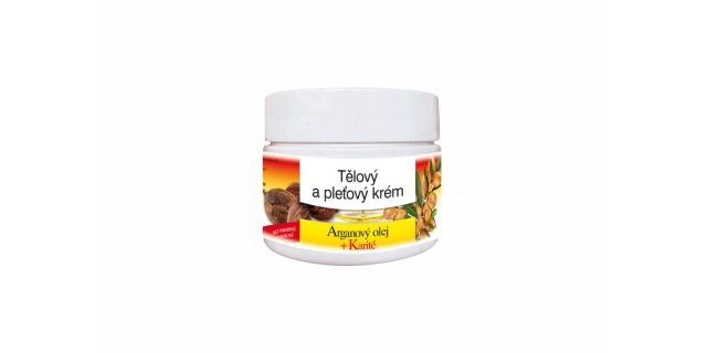 BIO ARGANOVÝ OLEJ + KARITÉ tělový a pleťový krém 260ml                                                                                                                                                                                                    