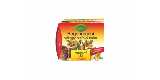 BIO ARGANOVÝ OLEJ + KARITÉ regenerační výživný pleťový krém 51ml                                                                                                                                                                                          