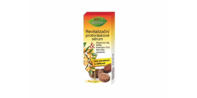 BIO ARGANOVÝ OLEJ + KARITÉ revitalizační protivráskové serum 40ml                                                                                                                                                                                         