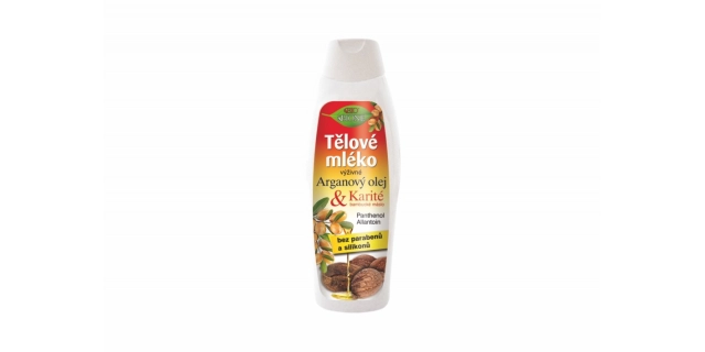 BIO ARGANOVÝ OLEJ + KARITÉ tělové mléko 500ml                                                                                                                                                                                                             