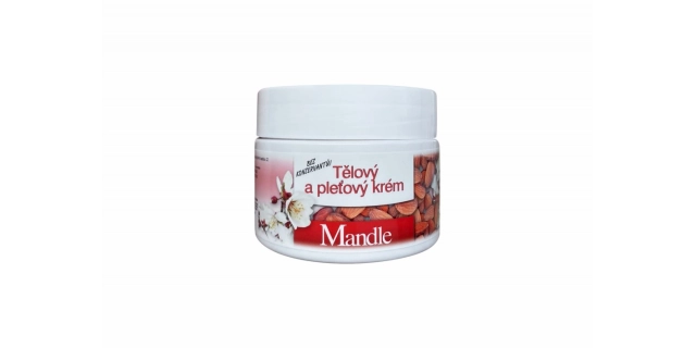BIO MANDLE tělový a pleťový krém 260ml                                                                                                                                                                                                                    