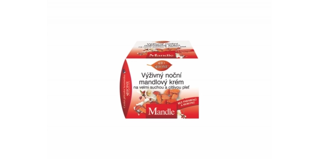 BIO MANDLE noční výživný pleťový krém 45% 51ml                                                                                                                                                                                                            