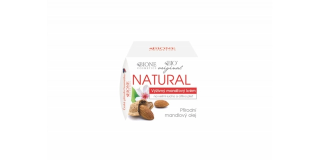 BIO MANDLE NATURAL výživný pleťový krém 45% 51ml                                                                                                                                                                                                          