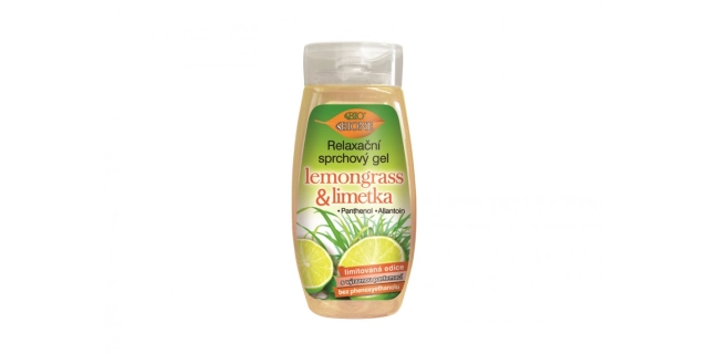 BIO relaxační sprchový gel LEMONGRASS & LIMETKA 260ml                                                                                                                                                                                                     