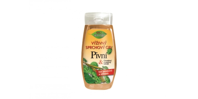 BIO PIVNÍ výživný sprchový gel + chmelový extrakt 260ml                                                                                                                                                                                                   