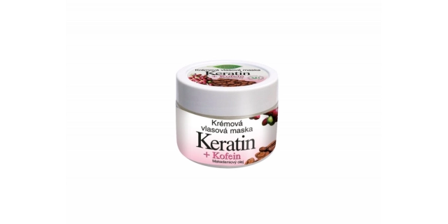 BIO KERATIN + KOFEIN krémová vlasová maska 260ml                                                                                                                                                                                                          