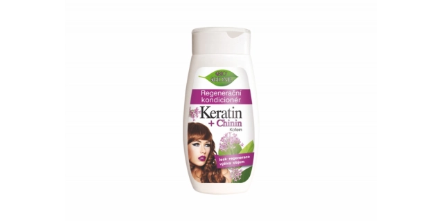 BIO KERATIN + CHININ regenerační kondicioner 260ml                                                                                                                                                                                                        