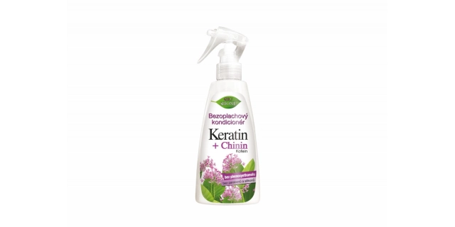 BIO KERATIN + CHININ bezoplachový kondicioner 260ml                                                                                                                                                                                                       