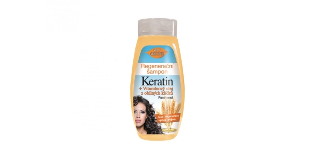 BIO KERATIN + OBIL. KLÍČKY regenerační šampon 260ml                                                                                                                                                                                                       