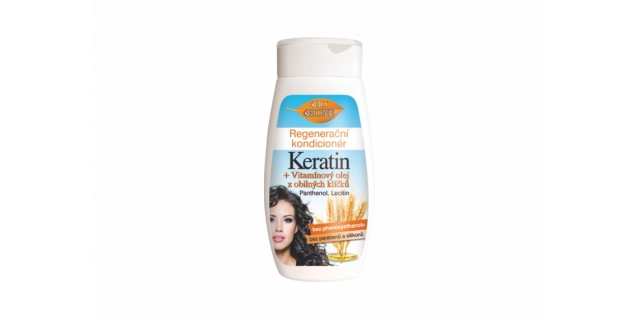 BIO KERATIN + OBIL. KLÍČKY regenerační kondicioner 260ml                                                                                                                                                                                                  
