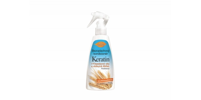 BIO KERATIN + OBIL. KLÍČKY bezopl. kondicioner sprej 260ml                                                                                                                                                                                                