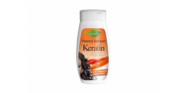 KERATIN + PANTHENOL vlasový šampon 260ml                                                                                                                                                                                                                  