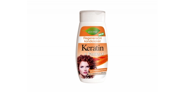 KERATIN + PANTHENOL regenerační kondicionér 260ml                                                                                                                                                                                                         