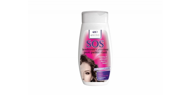 BIO SOS kondicionér s přísadami proti padání vlasů 260ml                                                                                                                                                                                                  