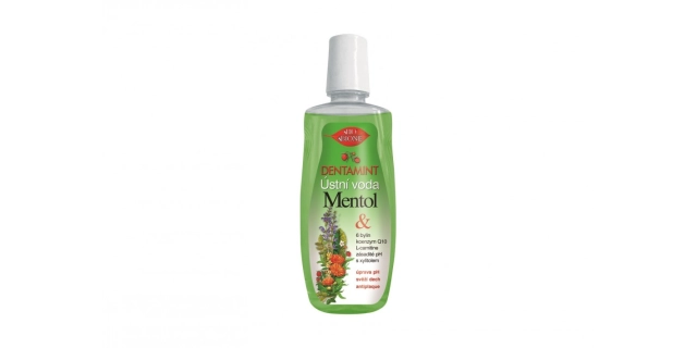 BIO DENTAMINT ústní voda - MENTOL 500ml                                                                                                                                                                                                                   