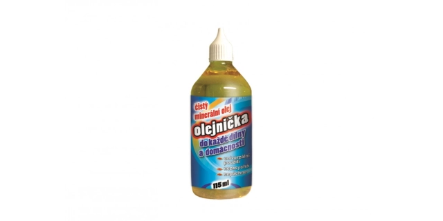 OLEJNIČKA čistý minerální olej 115ml                                                                                                                                                                                                                      