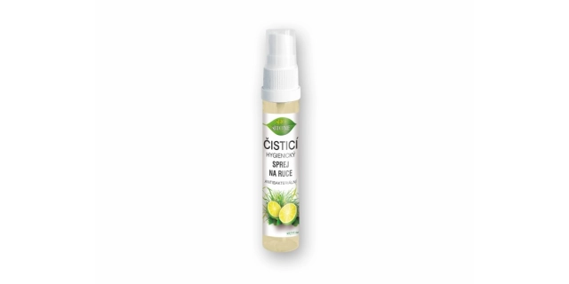 BIO čistící sprej na ruce antibakteriální LEMONGRASS 27ml                                                                                                                                                                                                 