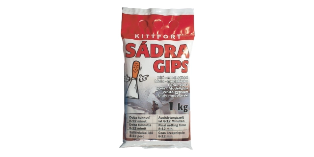 Sádra bílá 1kg modelářská                                                                                                                                                                                                                                 