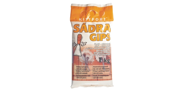 Sádra šedá 1kg stavební                                                                                                                                                                                                                                   