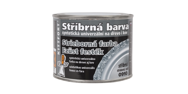 Barva stříbrná 0910 80g                                                                                                                                                                                                                                   