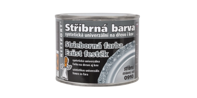Barva stříbrná 0910 80g                                                                                                                                                                                                                                   