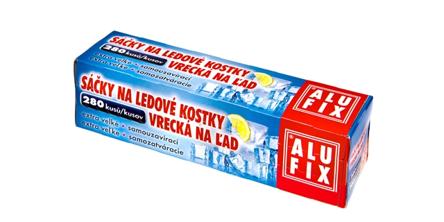 Sáčky na led samouzavírací 280 kostek, 10sáčků                                                                                                                                                                                                            