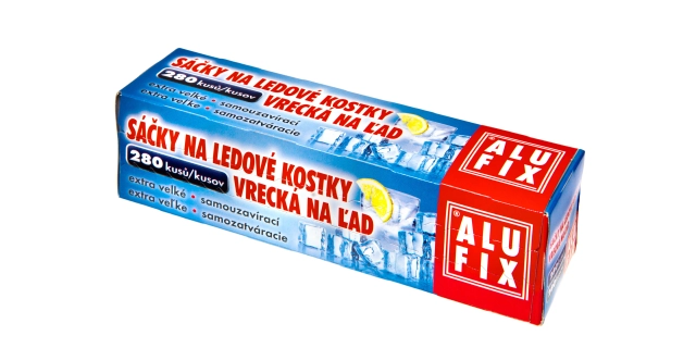 Sáčky na led samouzavírací 280 kostek, 10sáčků                                                                                                                                                                                                            