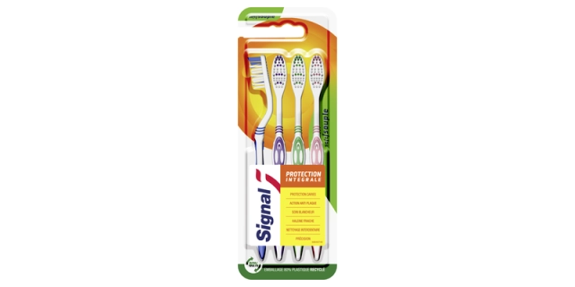 Signal ZK Anti-Plaque Soft 4pcs                                                                                                                                                                                                                           