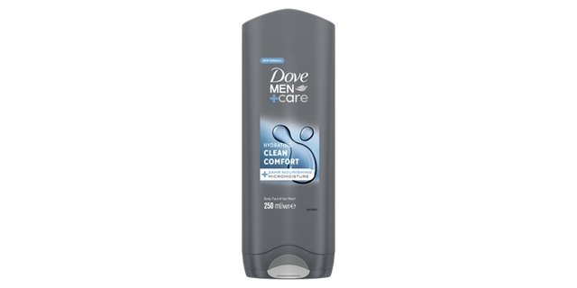 Dove Men SG Clean Comfort 250ml                                                                                                                                                                                                                           