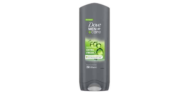 Dove Men SG Extra Fresh 250ml                                                                                                                                                                                                                             