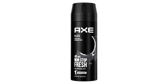 Axe Deo sprej Black 150ml                                                                                                                                                                                                                                 