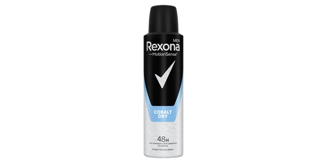 RexonaM AP sprej Cobalt Dry 150ml                                                                                                                                                                                                                         