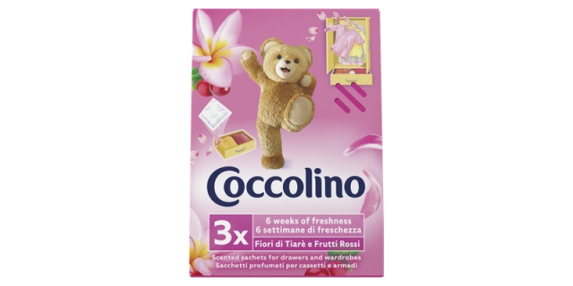 Coccolino vonné sáčky růžové 3ks                                                                                                                                                                                                                          