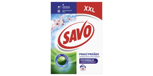 Savo prací prášek Univerzál Jarní svěžest 65w                                                                                                                                                                                                             