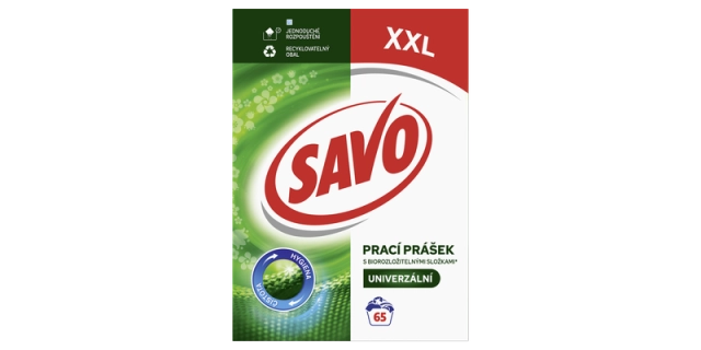 Savo prací prášek Univerzál 65w                                                                                                                                                                                                                           