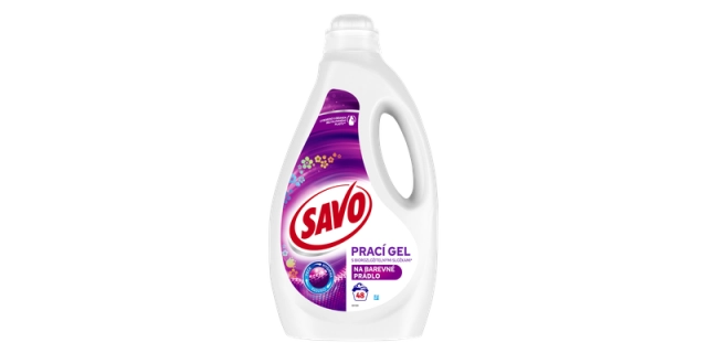 Savo prací gel 2.4L Barevné prádlo 48W                                                                                                                                                                                                                    