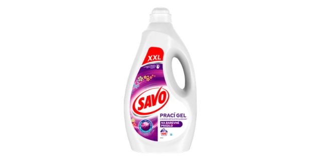 Savo prací gel 5.0L Barevné prádlo 100W                                                                                                                                                                                                                   