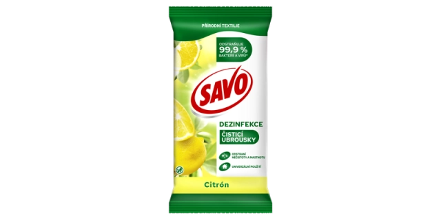 Savo dezin. ubrousky Citrón 30ks                                                                                                                                                                                                                          