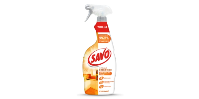 Savo Kuchyň dezinfekční sprej 700ml                                                                                                                                                                                                                       