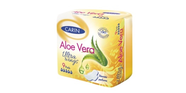 Carin ALOE VERA Ultra wings 9ks                                                                                                                                                                                                                           