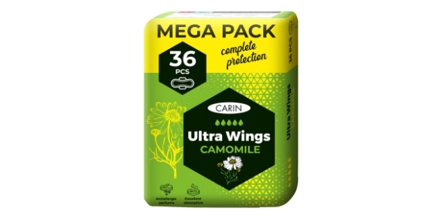 Carin Camomile megapack ultra 36/8 - display                                                                                                                                                                                                              