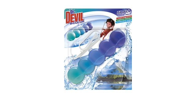 Dr. DEVIL BiCOLOR WC 5Ball 1x35g Polar aqua                                                                                                                                                                                                               