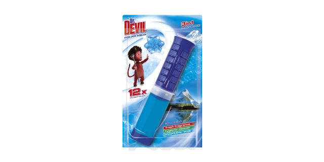 Dr. DEVIL 3in1 WC POINT BLOCK 75 ml Polar aqua                                                                                                                                                                                                            