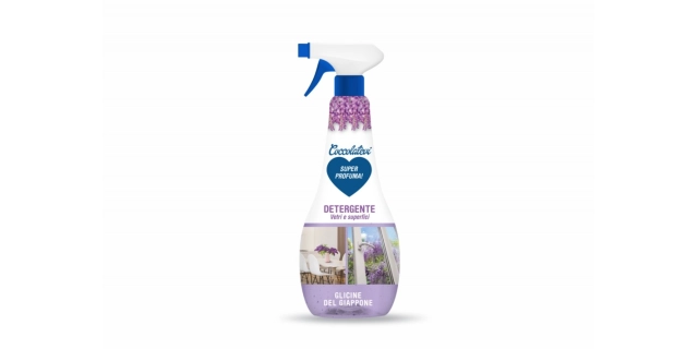 Coccolatevi Vetri - Čistič na okna GLICINE DEL GIAPPONE 750ml                                                                                                                                                                                             