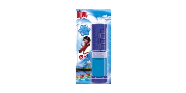 Dr. DEVIL 3in1 WC POINT BLOCK 45ml Polar Aqua                                                                                                                                                                                                             
