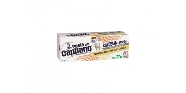CURCUMA & PROPOLI - zubní pasta antibakteriální s kurkumou a propolisem 75ml                                                                                                                                                                              