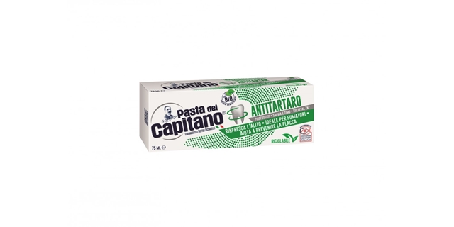 PASTA DEL CAPITANO ZUBNÍ PASTA - ANTITARTAR 75 ML                                                                                                                                                                                                         